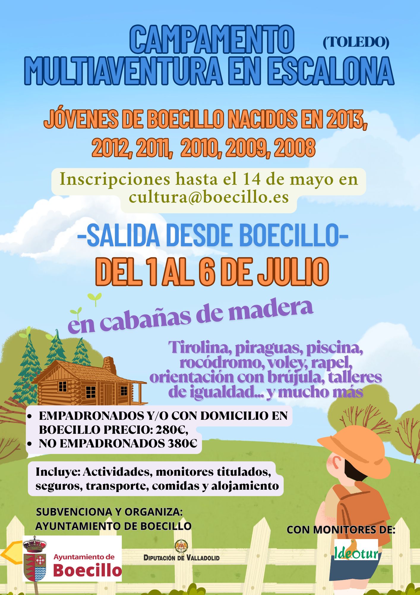 CAMPAMENTO multiaventura