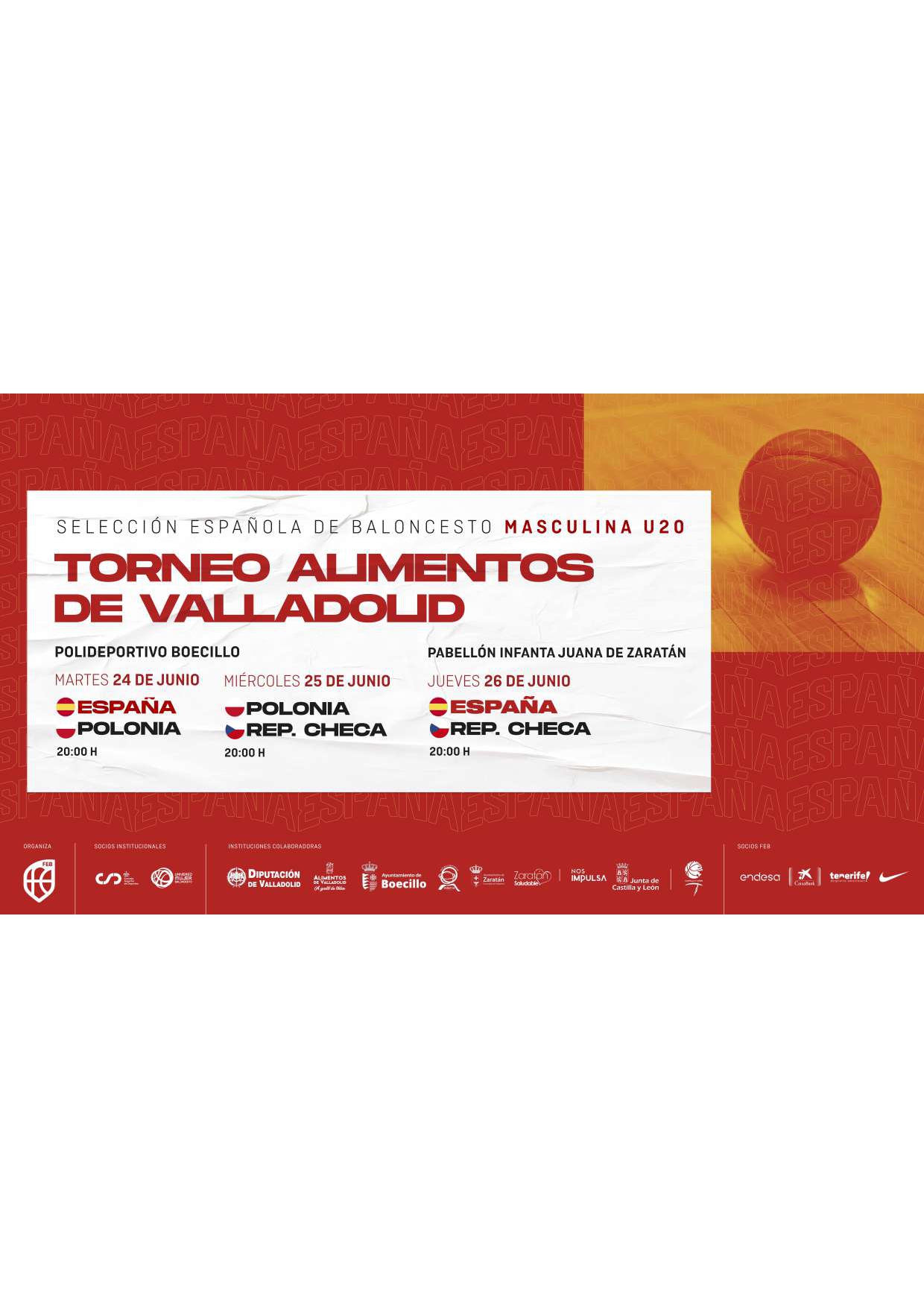 Torneo U20M Alimentos de Valladolid