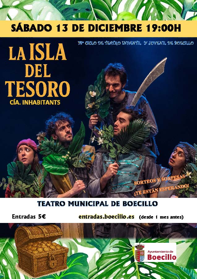 Cartel isla del tesoro Cartel isla del tesoro