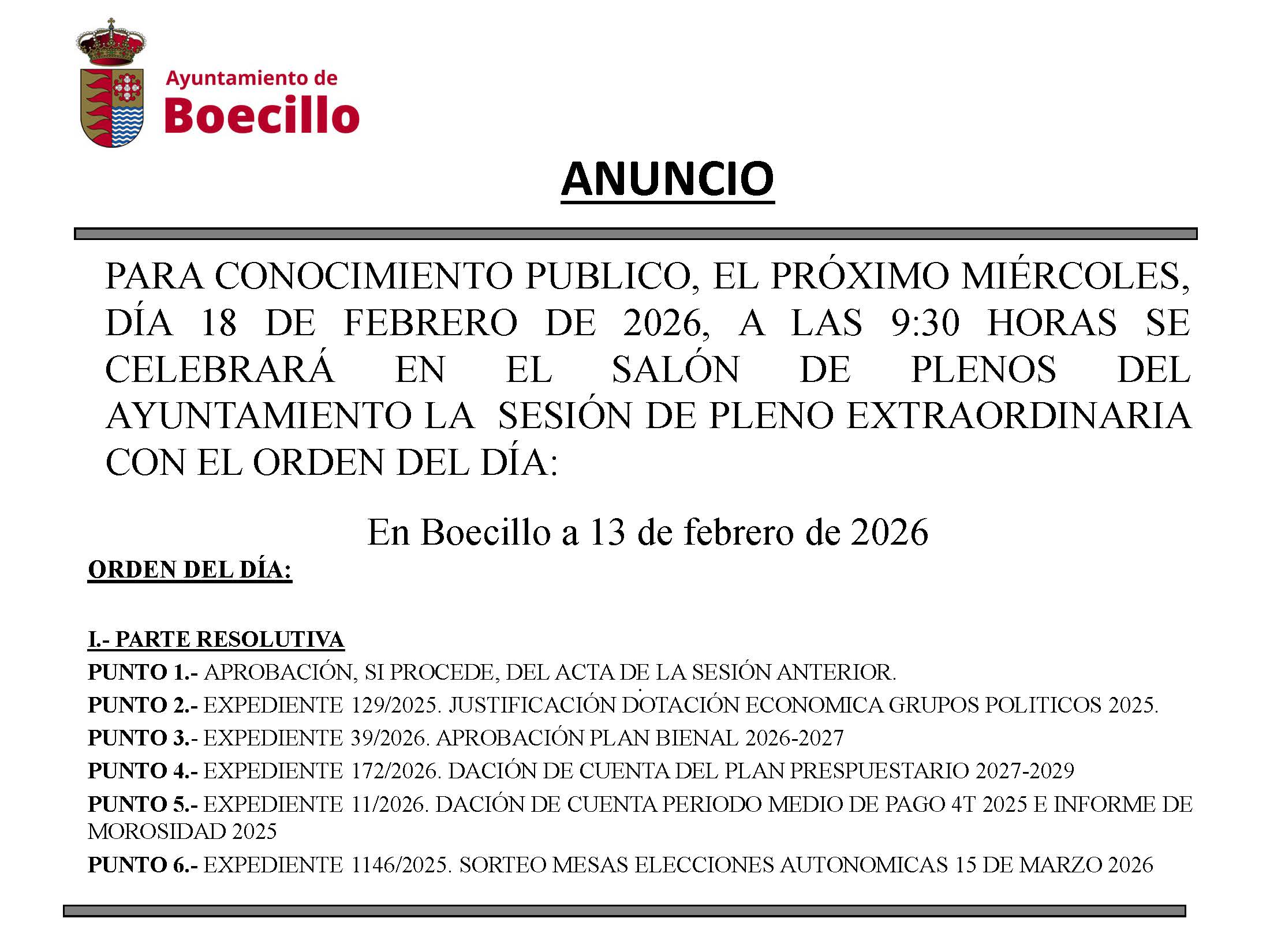 CARTEL_PLENO 18-02-2026